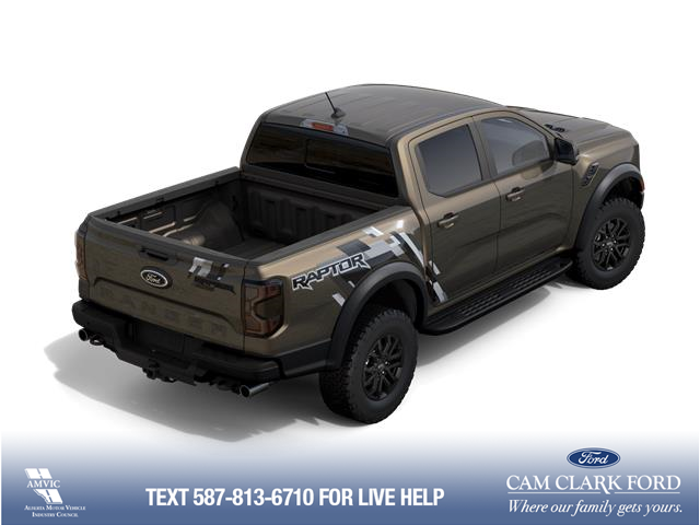 2025 Ford Ranger Raptor (Stk: 25AT0656) in Airdrie - Image 3 of 7