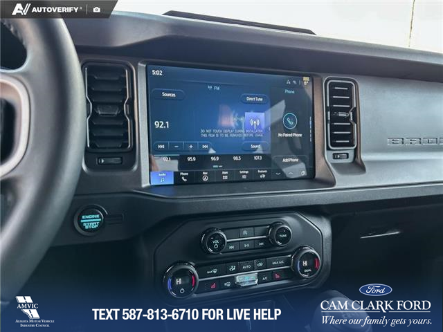 2025 Ford Bronco Big Bend (Stk: 25AS4334) in Airdrie - Image 18 of 24