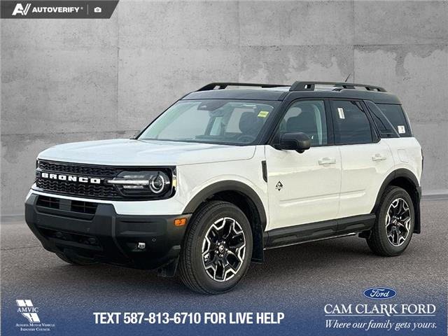 2025 Ford Bronco Sport Outer Banks (Stk: 25AS6972) in Airdrie - Image 1 of 25