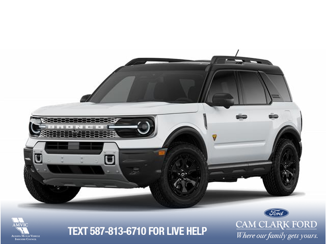 2026 Ford Bronco Sport Badlands (Stk: 26CS0970) in Canmore - Image 1 of 7