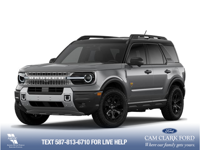 2026 Ford Bronco Sport Badlands (Stk: 26CS0459) in Canmore - Image 1 of 7