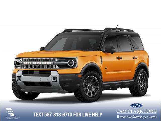 2026 Ford Bronco Sport Badlands (Stk: 26S0100) in Red Deer - Image 1 of 7