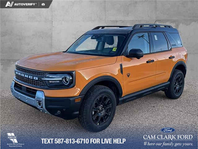 2026 Ford Bronco Sport Badlands (Stk: 26S0100) in Red Deer - Image 1 of 25