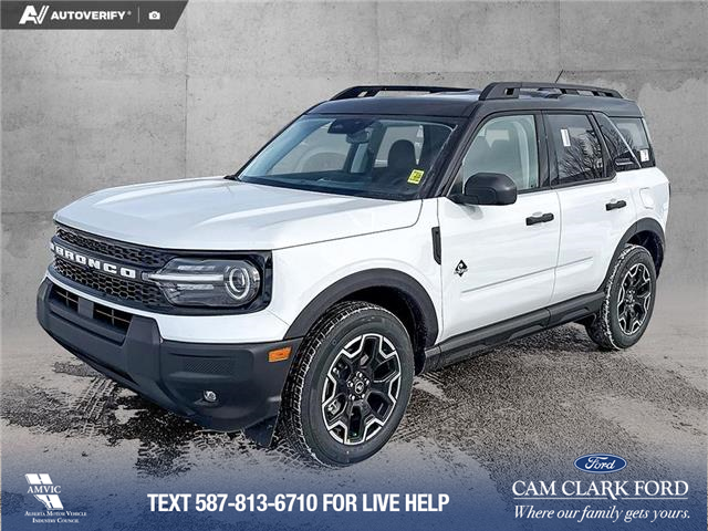 2026 Ford Bronco Sport Outer Banks (Stk: 26S1201) in Red Deer - Image 1 of 25