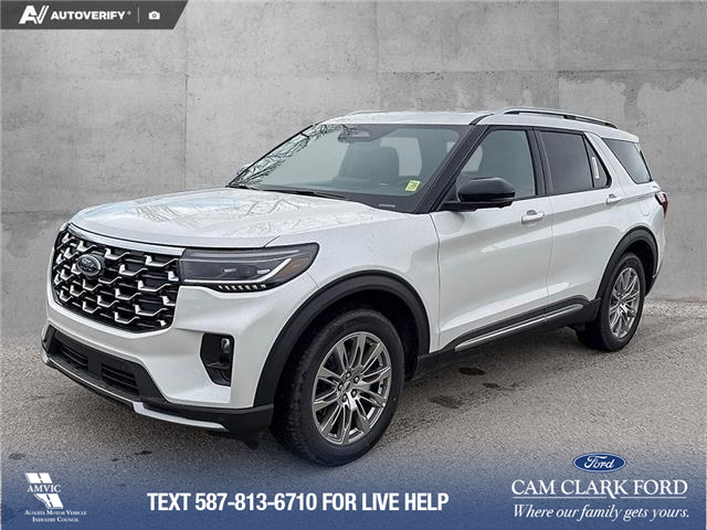 2026 Ford Explorer Platinum (Stk: 26S4041) in Red Deer - Image 1 of 25