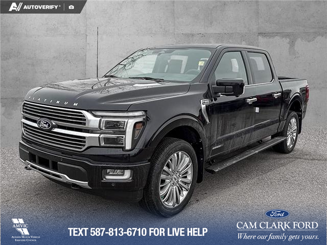 2026 Ford F-150 Platinum (Stk: 26T1263) in Red Deer - Image 1 of 24