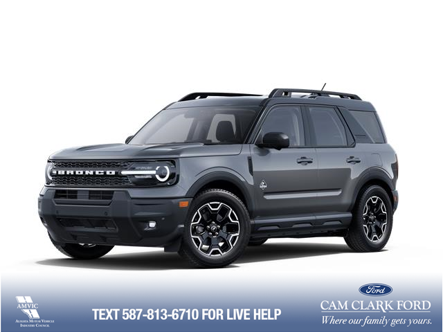 2025 Ford Bronco Sport Outer Banks (Stk: 25S3047) in Red Deer - Image 1 of 7
