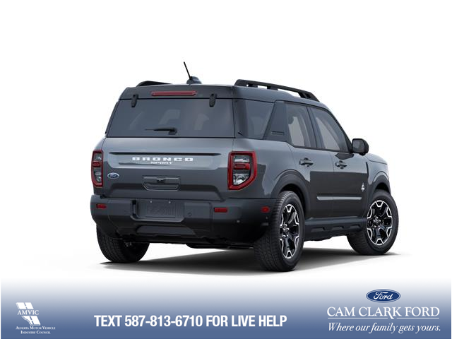 2025 Ford Bronco Sport Outer Banks (Stk: 25S3047) in Red Deer - Image 3 of 7