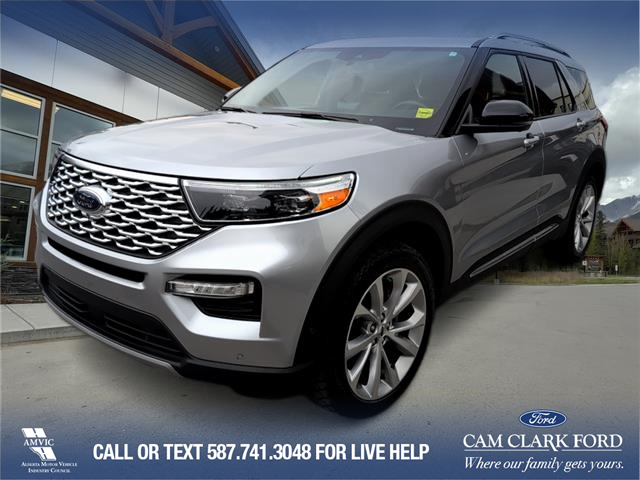 2021 Ford Explorer Platinum (Stk: P1428) in Canmore - Image 1 of 25