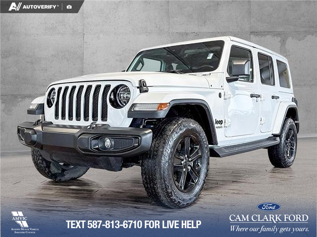 2021 Jeep Wrangler Unlimited Sahara (Stk: P14660) in Airdrie - Image 1 of 25