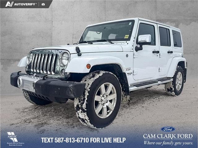2017 Jeep Wrangler Unlimited Sahara (Stk: P6861) in Olds - Image 1 of 23