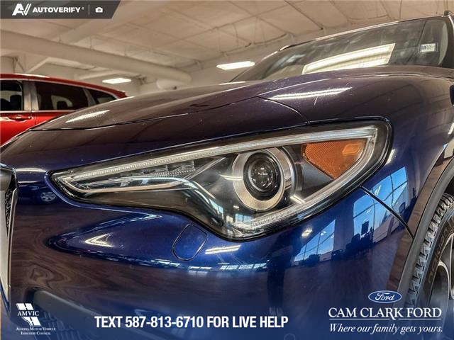 2018 Alfa Romeo Stelvio ti (Stk: P14778) in Airdrie - Image 8 of 25