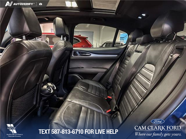 2018 Alfa Romeo Stelvio ti (Stk: P14778) in Airdrie - Image 23 of 25