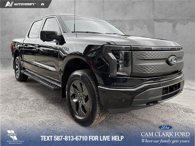 2025 Ford F-150 Lightning Flash (Stk: P1591) in Canmore - Image 1 of 27
