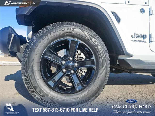 2021 Jeep Wrangler Unlimited Sahara (Stk: P1168) in Innisfail - Image 8 of 24