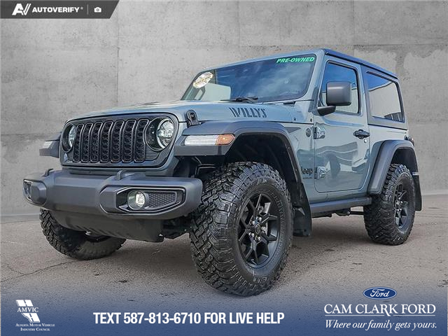 2024 Jeep Wrangler Sport (Stk: U38022) in Red Deer - Image 1 of 25