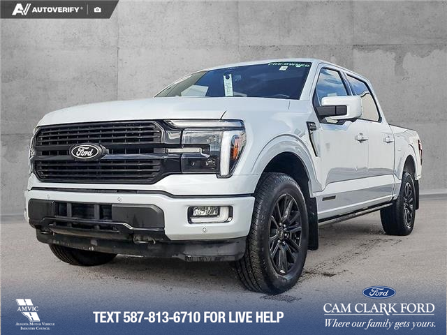 2025 Ford F-150 Platinum (Stk: U38027) in Red Deer - Image 1 of 25
