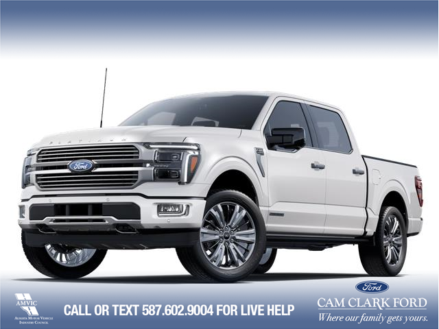 2025 Ford F-150 Platinum (Stk: 25T8757) in Red Deer - Image 1 of 7