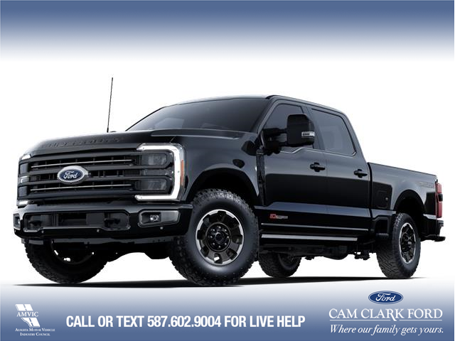 2025 Ford F-350 Platinum (Stk: 25T0500) in Red Deer - Image 1 of 7