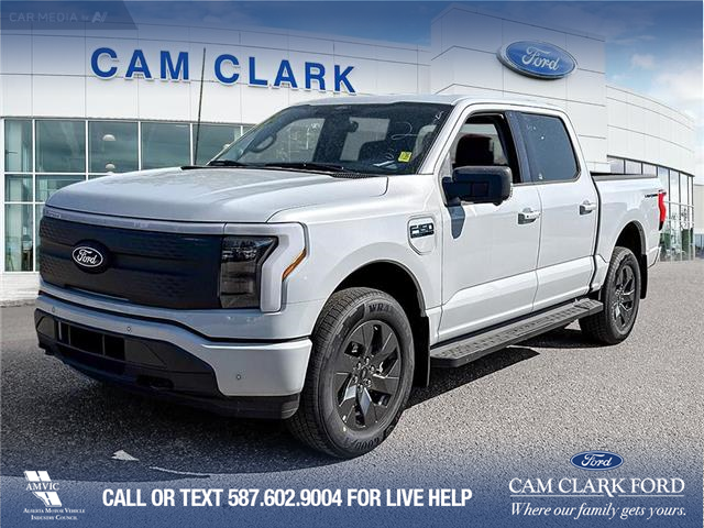 2025 Ford F-150 Lightning Flash (Stk: 25T9791) in Red Deer - Image 1 of 25