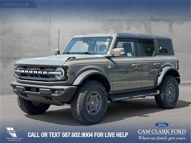 2025 Ford Bronco Outer Banks (Stk: 25AS1038) in Airdrie - Image 1 of 25