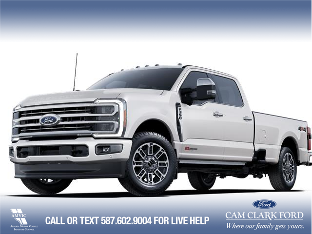 2025 Ford F-350 Platinum (Stk: 25CT4569) in Canmore - Image 1 of 7