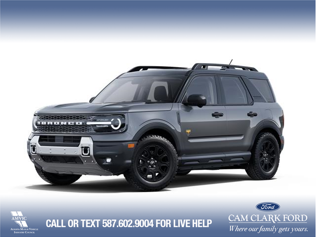 2025 Ford Bronco Sport Badlands (Stk: 25CS7377) in Canmore - Image 1 of 7