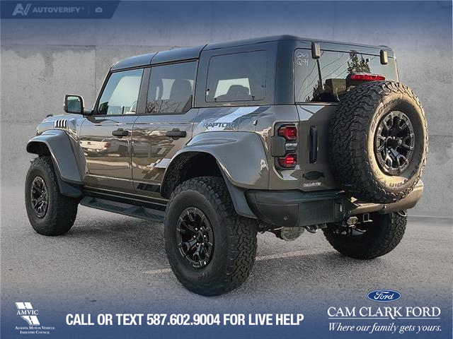 2025 Ford Bronco Raptor (Stk: 25AS6263) in Airdrie - Image 4 of 25