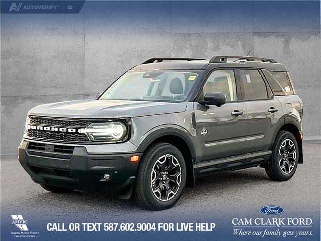 2025 Ford Bronco Sport Outer Banks (Stk: 25AS1422) in Airdrie - Image 1 of 25
