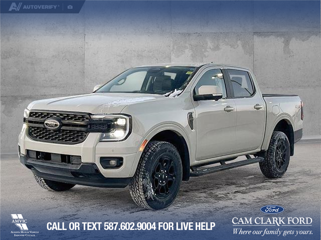 2025 Ford Ranger Lariat (Stk: 25AT0586) in Airdrie - Image 1 of 25