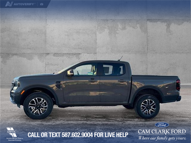 2025 Ford Ranger Lariat (Stk: 25AT8872) in Airdrie - Image 3 of 25