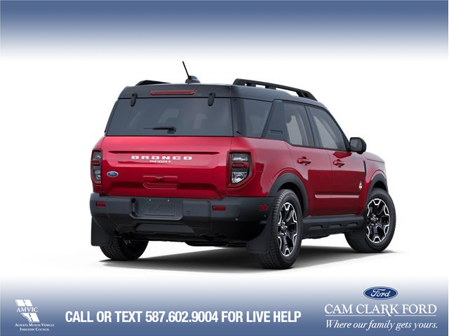 2025 Ford Bronco Sport Outer Banks (Stk: 25S6953) in Red Deer - Image 3 of 7