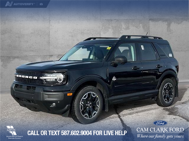 2025 Ford Bronco Sport Outer Banks (Stk: 25AS3976) in Airdrie - Image 1 of 25