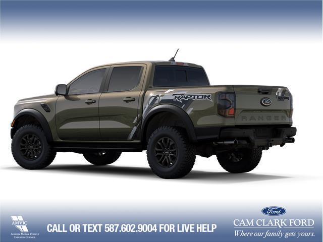 2025 Ford Ranger Raptor (Stk: 25AT0656) in Airdrie - Image 2 of 7
