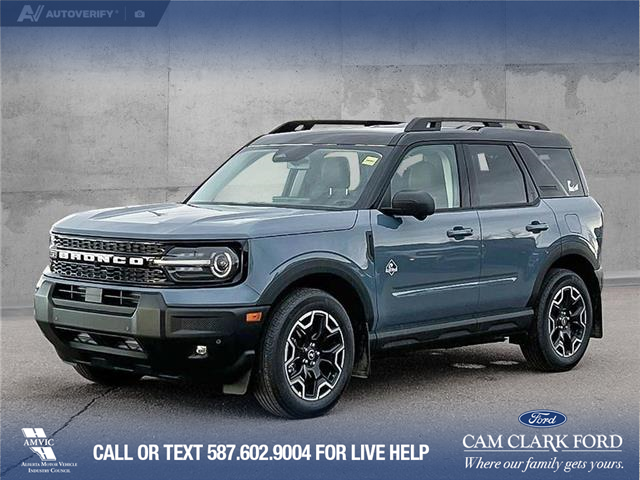 2025 Ford Bronco Sport Outer Banks (Stk: 25AS4735) in Airdrie - Image 1 of 25