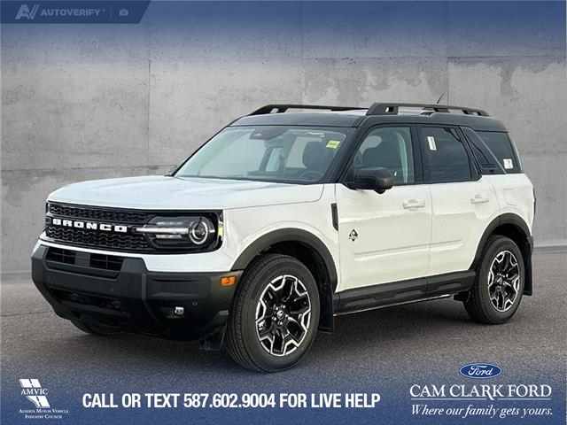 2025 Ford Bronco Sport Outer Banks (Stk: 25AS6972) in Airdrie - Image 1 of 25