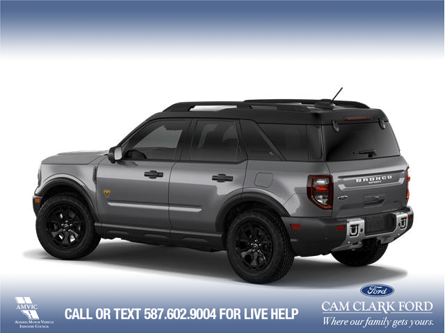 2026 Ford Bronco Sport Badlands (Stk: 26CS0459) in Canmore - Image 2 of 7