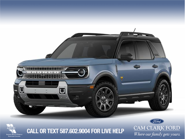 2026 Ford Bronco Sport Badlands (Stk: 26S9551) in Red Deer - Image 1 of 7