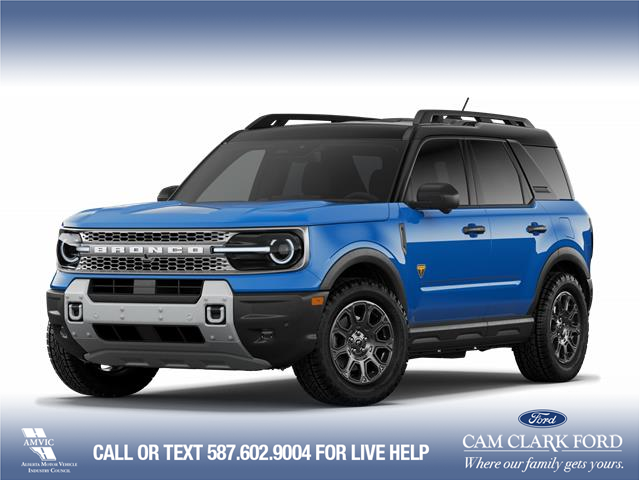 2026 Ford Bronco Sport Badlands (Stk: 26S5044) in Red Deer - Image 1 of 7