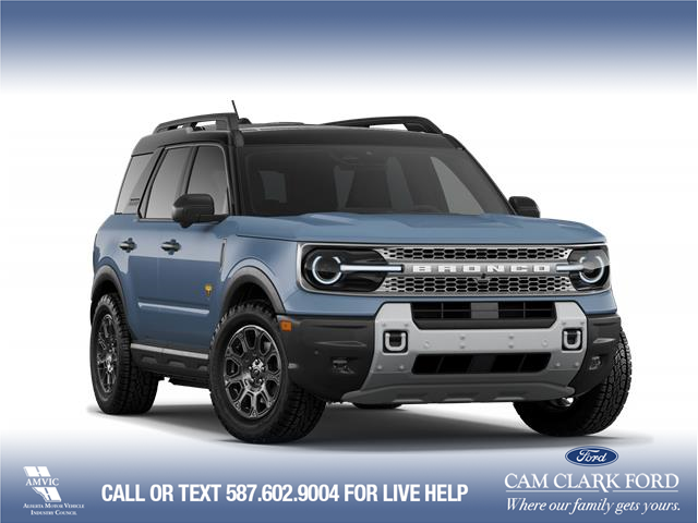 2026 Ford Bronco Sport Badlands (Stk: 26AS4337) in Airdrie - Image 4 of 7