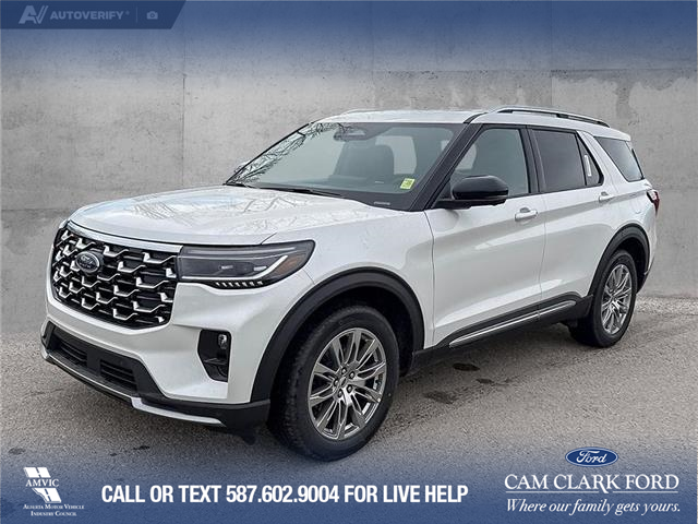 2026 Ford Explorer Platinum (Stk: 26S4041) in Red Deer - Image 1 of 25