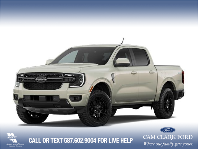 2026 Ford Ranger Lariat (Stk: 26T1717) in Red Deer - Image 1 of 7
