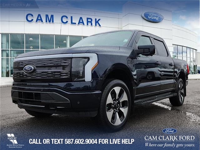 2023 Ford F-150 Lightning Platinum (Stk: U37328) in Red Deer - Image 1 of 25