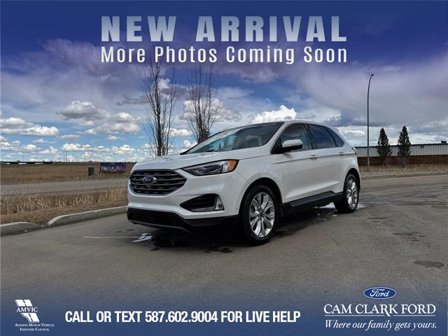 2020 Ford Edge Titanium (Stk: U37390) in Red Deer - Image 1 of 7