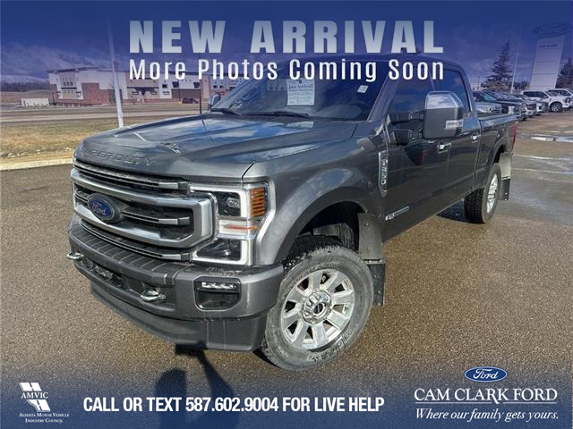2022 Ford F-350 Platinum (Stk: U37382) in Red Deer - Image 1 of 7