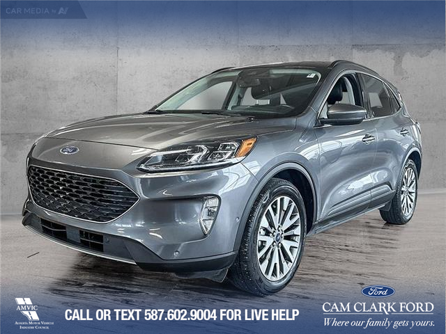 2021 Ford Escape Titanium Hybrid (Stk: P14022) in Airdrie - Image 1 of 24
