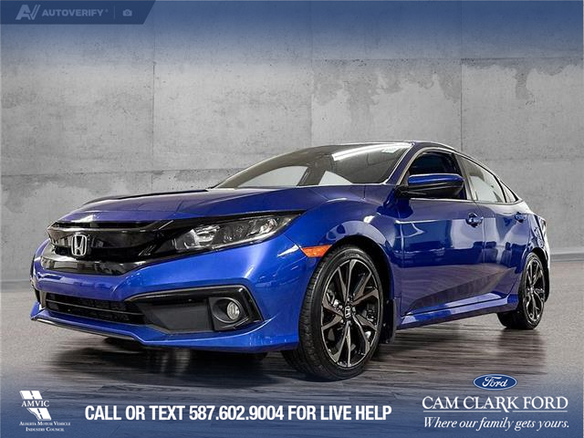 2021 Honda Civic Sport (Stk: P14578) in Airdrie - Image 1 of 25 2021 Honda Civic Sport (Stk: P14578) in Airdrie - Image 1 of 25