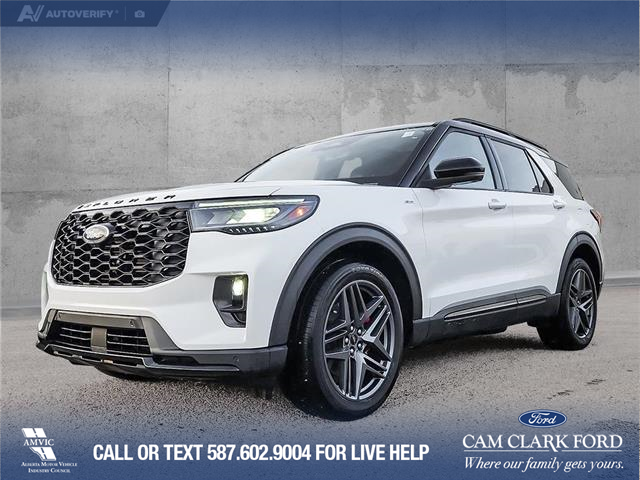 2025 Ford Explorer ST-Line (Stk: U37821) in Red Deer - Image 1 of 25