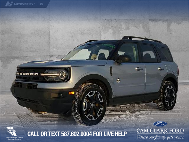 2023 Ford Bronco Sport Outer Banks (Stk: U37881) in Red Deer - Image 1 of 25