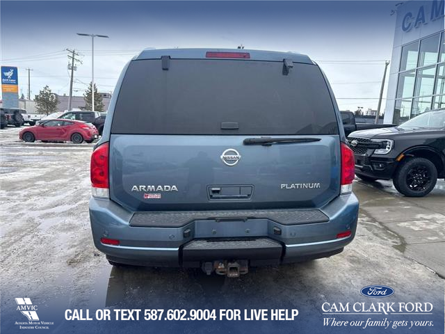 2012 Nissan Armada Platinum Edition (Stk: P6917) in Olds - Image 5 of 5